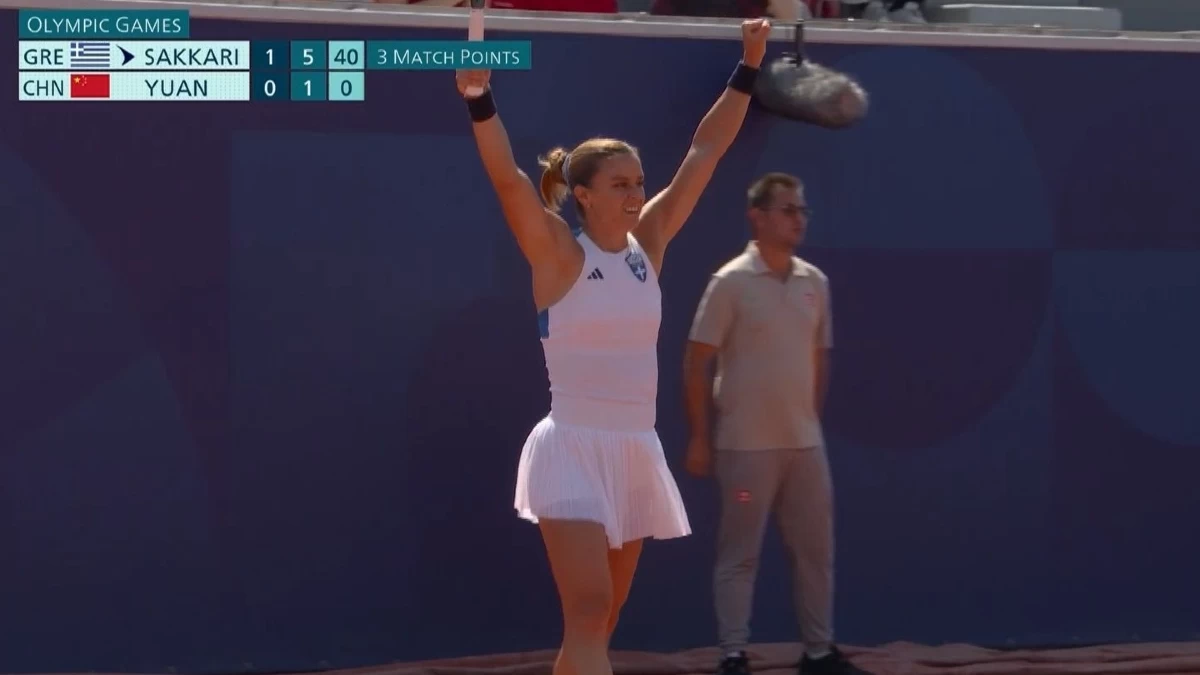 Ολυμπιακοί Αγώνες 2024: Σαρωτική η Μαρία Σάκκαρη, διέλυσε την αντίπαλό της και προκρίθηκε στους «16»