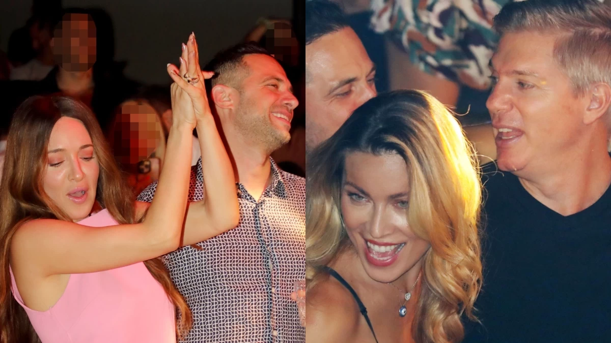 Τα "έσπασαν" στα μπουζούκια Καλομοίρα και Χρουσαλά με μίνι & Πατίτσας με Μπούσαλη δίπλα μέχρι το πρωί