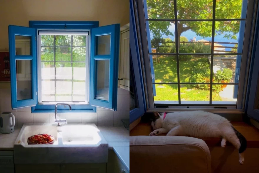 Νίκος Πορτοκάλογλου εξοχικό σπίτι Πήλιο