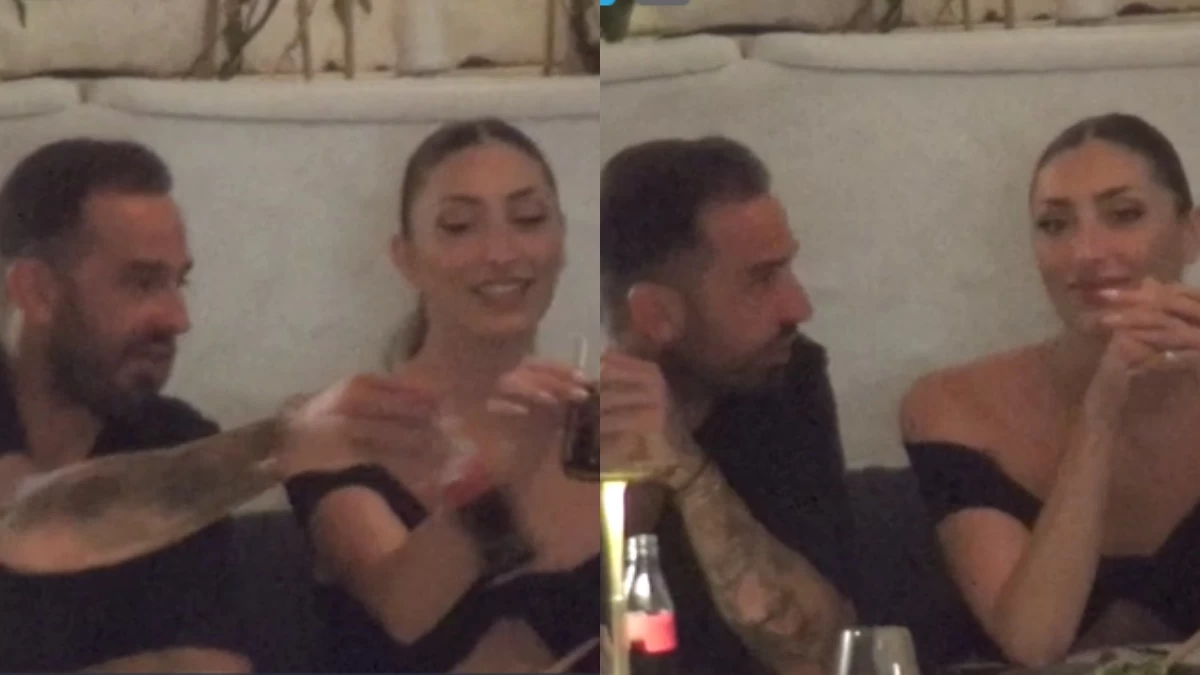 Άρης Σοϊλέδης: Δείπνο στη Μύκονο με την Κυπαρίσση και τον Πηλαδάκη - Η αντίδραση του ζευγαριού μόλις είδαν τον φακό (βίντεο)