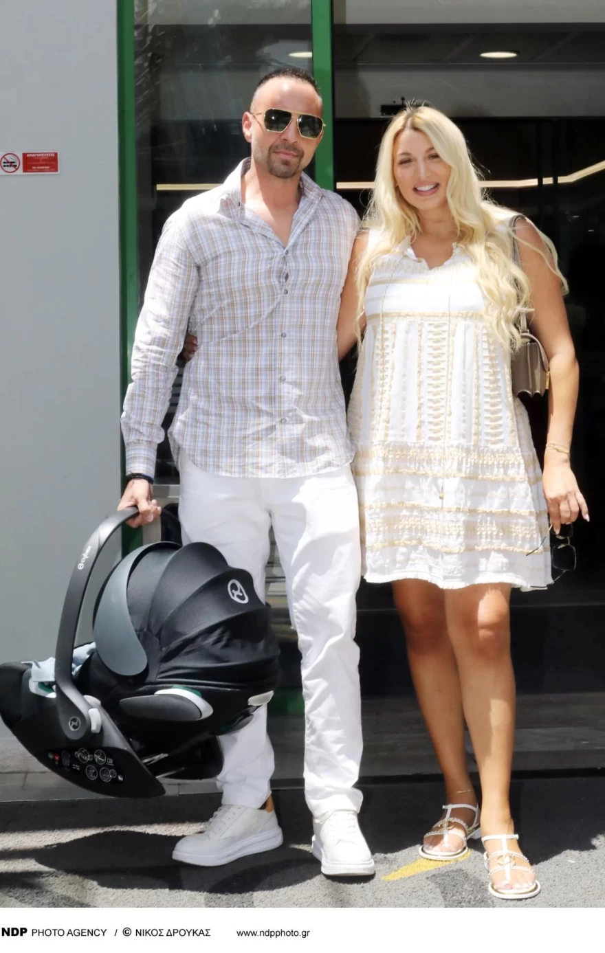 Κωνσταντίνα Σπυροπούλου Βασίλης Σταθοκωστόπουλος παιδιά