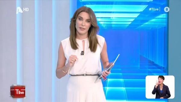 Τατιάνα Στεφανίδου: Με τρεμάμενη φωνή στην αυλαία του T-live - «Εξαιτίας σας τα καταφέραμε...»