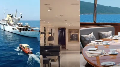 Το πλωτό παλάτι του Ωνάση ψάχνει νέο ιδιοκτήτη: Πωλείται 90.000.000 ευρώ - Δείτε βίντεο από το εσωτερικό του