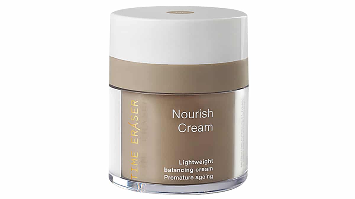 Aντιρυτιδική κρέµα για τις πρώτες ρυτίδες, Nourish Cream, Time Eraser (στα Φαρµακεία, medisei.gr)