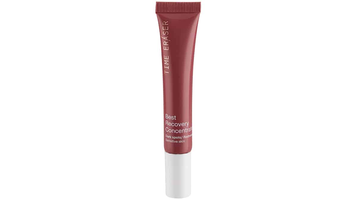 Ορός συμπυκνωμένης σύνθεσης, ιδανικός για ευαίσθητες, υπερευαίσθητες και δυσανεκτικές επιδερμίδες που αποτοξινώνει, συσφίγγει και τονώνει της ταλαιπωρημένη επιδερμίδα, Best Recovery Concentrate, Time Eraser (στα Φαρμακεία, medisei.gr)