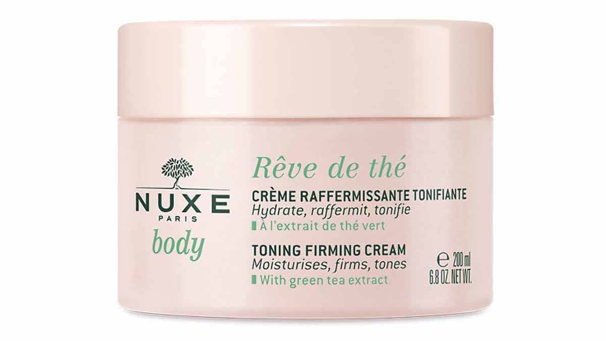 Συσφικτική & τονωτική κρέμα σώματος, Rêve de thé, Toning Firming Cream, Nuxe (στα Φαρμακεία, www.nuxeclub.gr)