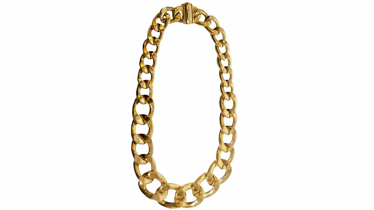 Koλιέ-αλυσίδα, KΛRKΛLIS Silver Collection, karkalis.gr (Search Code 24009426)