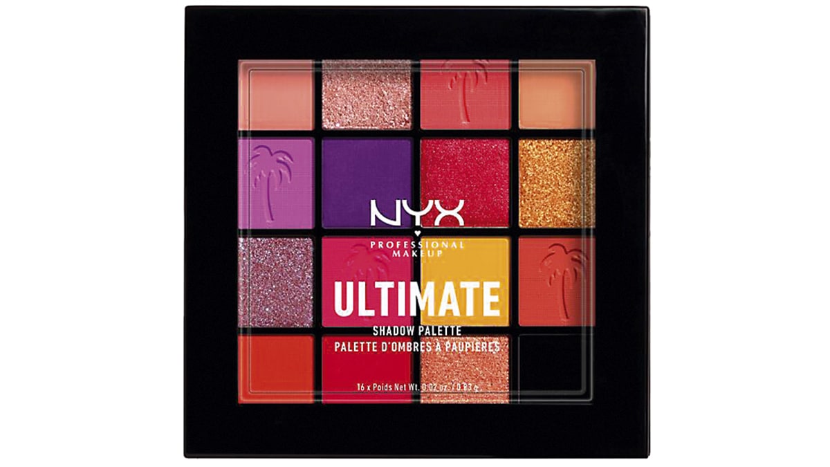 Limited edition παλέτα σκιών, Ultimate Festival, Shadow Palette, Nyx professional makeup
