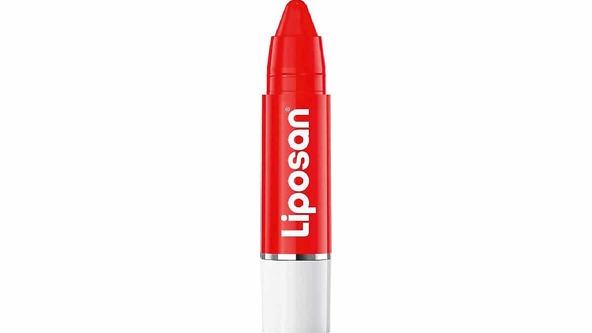Περιποιητικό balm χειλιών με χρώμα, Crayon Lipstick, Poppy Red, Liposan
