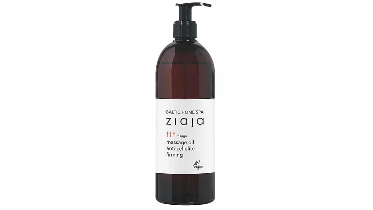 Αντικυτταριτιδικό λάδι μασάζ, Baltic Home Spa Fit, Anti-Cellulite & Firming Massage Oil, Ziaja (σε καταστήματα καλλυντικών, ινστιτούτα αισθητικής & φαρμακεία, facebook: Ziaja Greece)