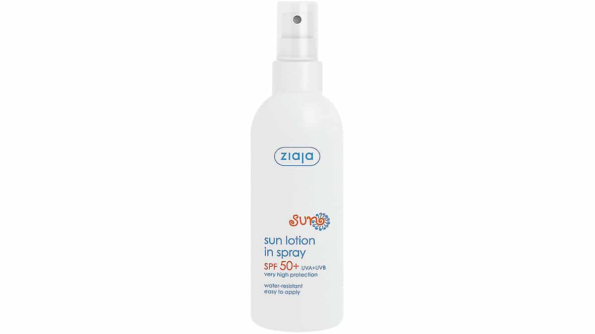 Αντηλιακή λοσιόν σώματος σε σπρέι, Sun Lotion In Spray SFP50+, Ziaja (σε καταστήματα καλλυντικών, ινστιτούτα αισθητικής & φαρμακεία, facebook: Ziaja Greece)