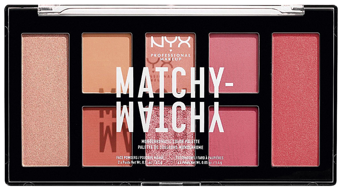 Παλέτα σκιών, Matchy-Matchy, Monochromatic Color Melon, Nyx professional makeup