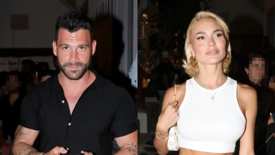 Ξανά μαζί Αλεξάνδρα Παναγιώταρου και Στάθης Σχίζας - Οι φωτογραφίες από την εκκλησία