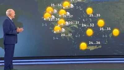 Μήνυμα "ελπίδας" από τον Τάσο Αρνιακό για τον καιρό: «Μέχρι τις 10 Αυγούστου δεν φαίνεται να υπάρχει...»