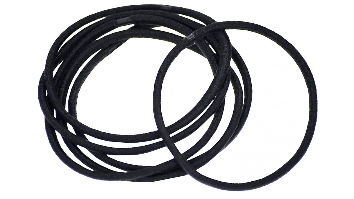 Μαύρα λαστιχάκια μαλλιών, Azade, €1,99, το σετ (beautyaz.gr)