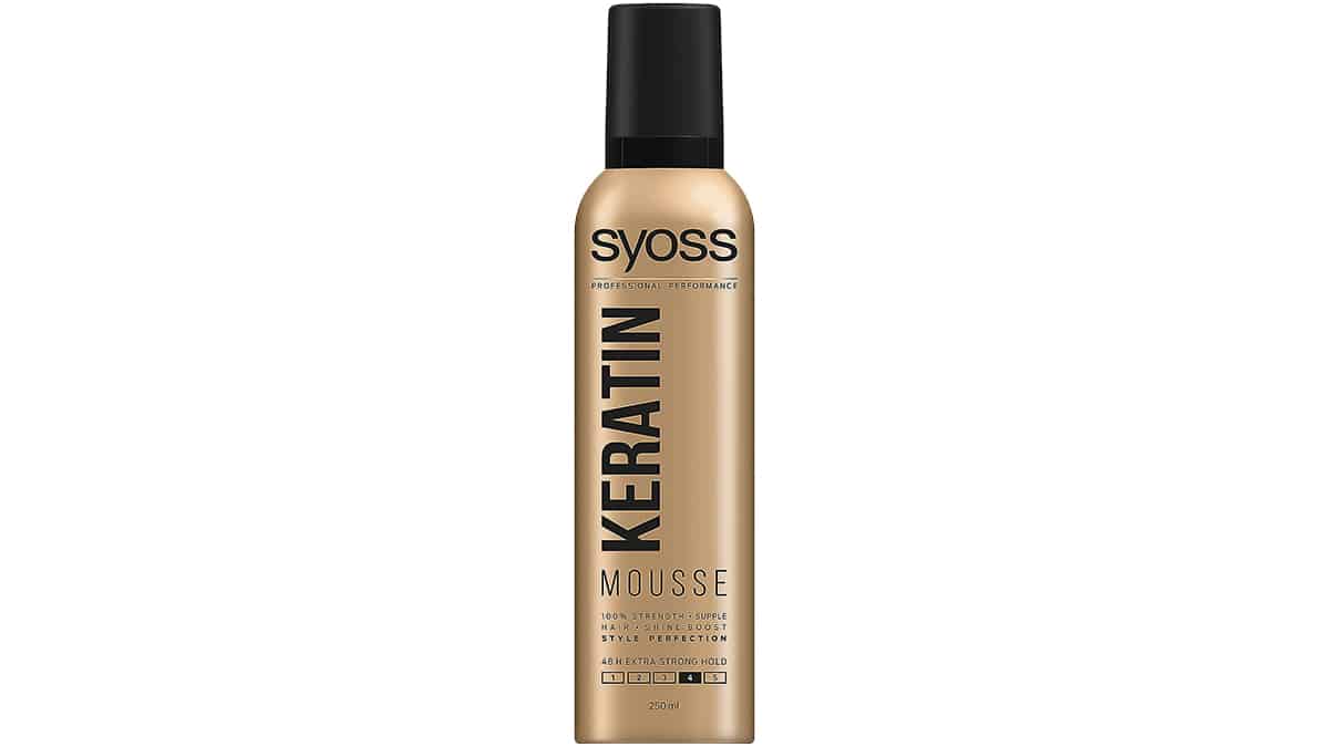 Αφρός μαλλιών, Keratin Mousse, Style Perfection, Syoss
