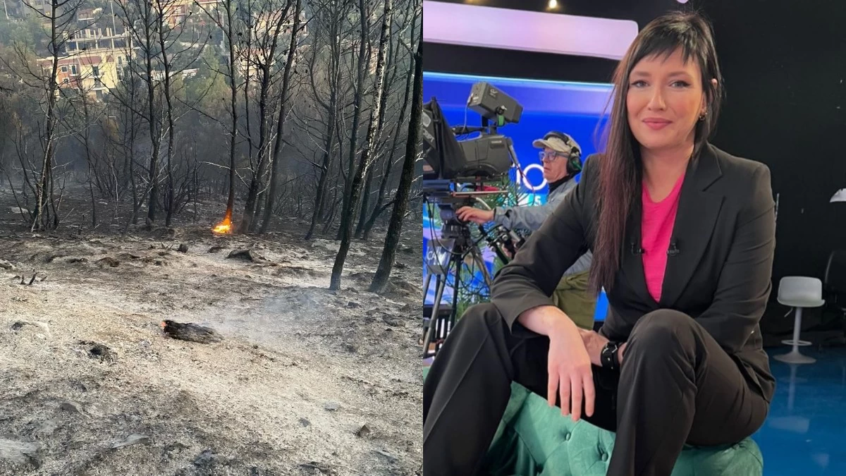 Φωτιά στην Αττική - Αθηναΐς Νέγκα: «Ο σπιτονοικοκύρης με αυτοθυσία έσωσε το σπίτι μου…»