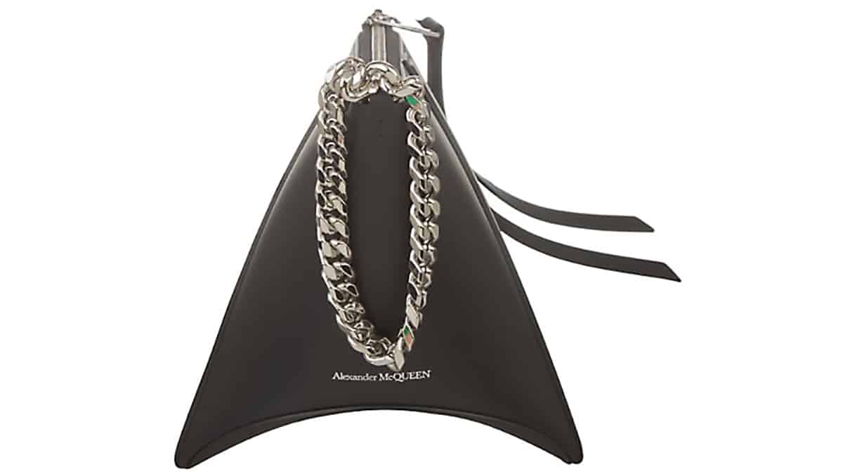 Clutch bag με αλυσίδα, Alexander McQueen, Kalogirou