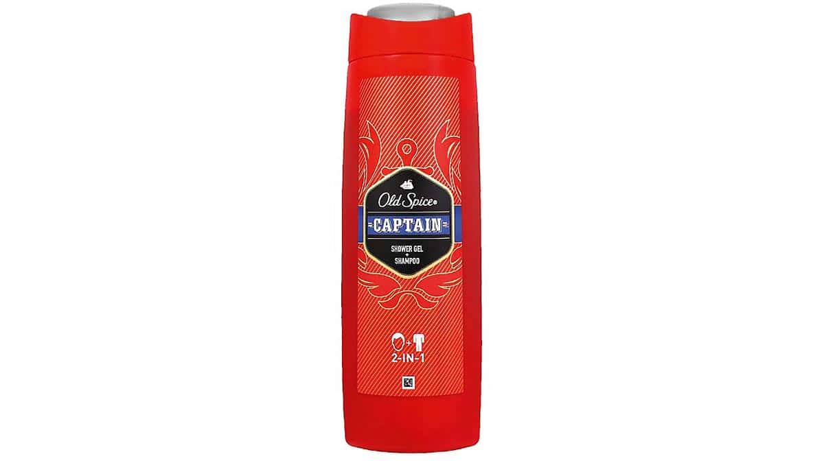 Ανδρικό αφρόλουτρο & σαμπουάν, Captain, Shower Gel & Shampoo, Old Spice