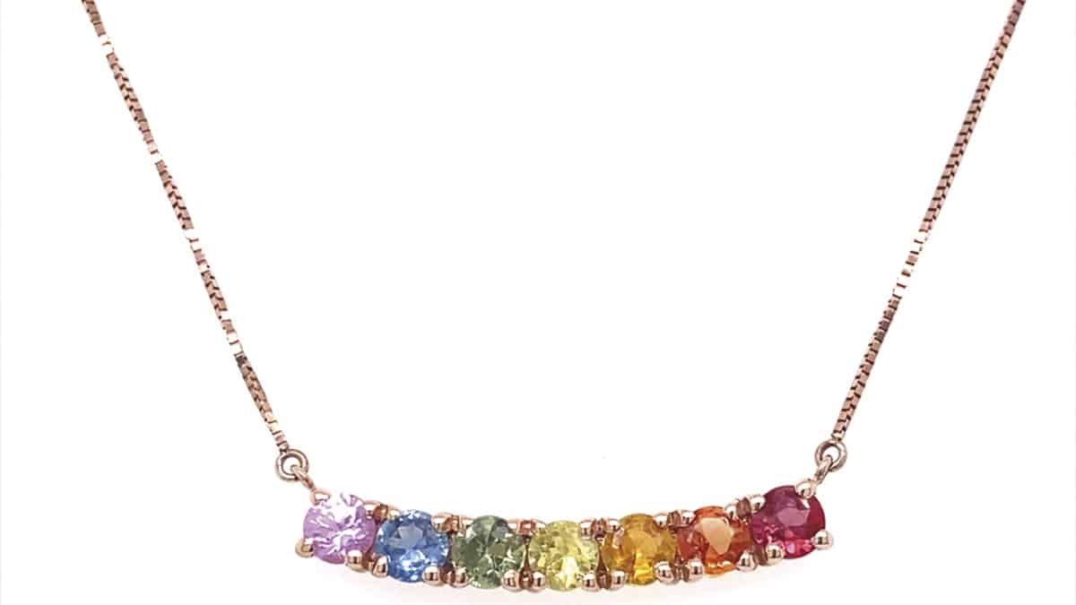 ΜΕΝΤΑΓΙΟΝ ΑΠΟ ΡΟΖ ΧΡΥΣΟ Κ18 ΜΕ ΖΑΦΕΙΡΙΑ, DIAMONDJOOLS, €1.020, DIAMONDJOOLS.GR