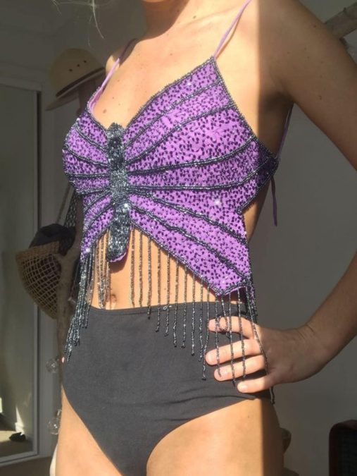 Μπλούζα πεταλούδα