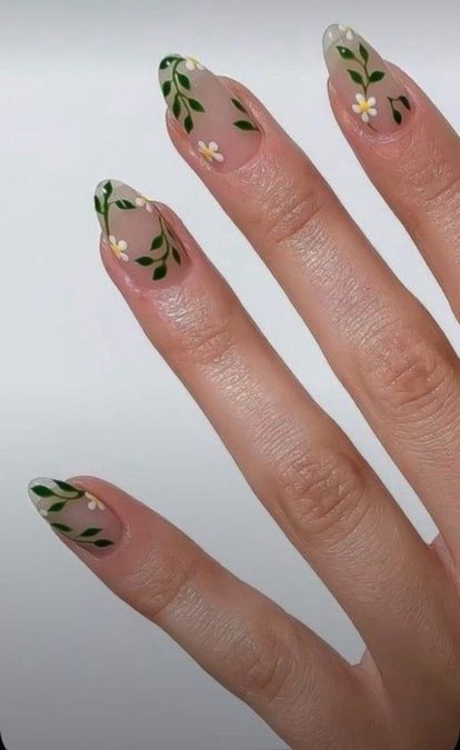 Floral Nails