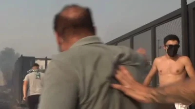 Φωτιά στην Αττική: Οργισμένοι κάτοικοι προπηλάκισαν το συνεργείο του STAR στα Βριλήσσια