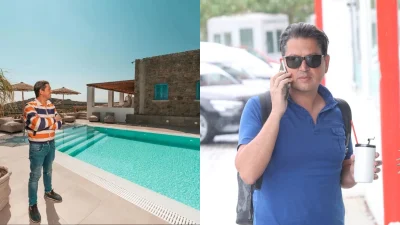 Γιάννης Πουλόπουλος: Αυτό είναι το χλιδάτο ξενοχοδείο του στη Μύκονο - Με πισίνα και θέα τη θάλασσα