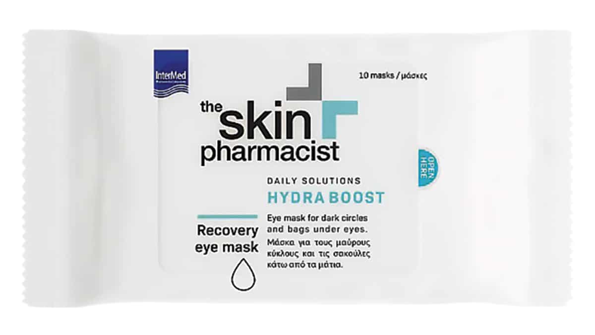 Μάσκα για τους µαύρους κύκλους & τις σακούλες κάτω από τα µάτια, The Skin Pharmacist, Recovery Eye Mask, Daily Solutions, Hydra Boost, InterMed (στα Φαρµακεία από την InterMed)