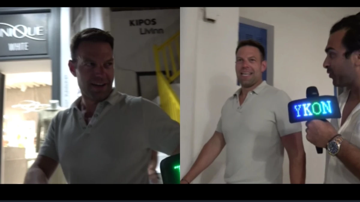 Στέφανος Κασσελάκης: «Δεν είναι...» - Η έντονη αντίδρασή του σε ερώτηση για τον γάμο του με τον Tyler McBeth