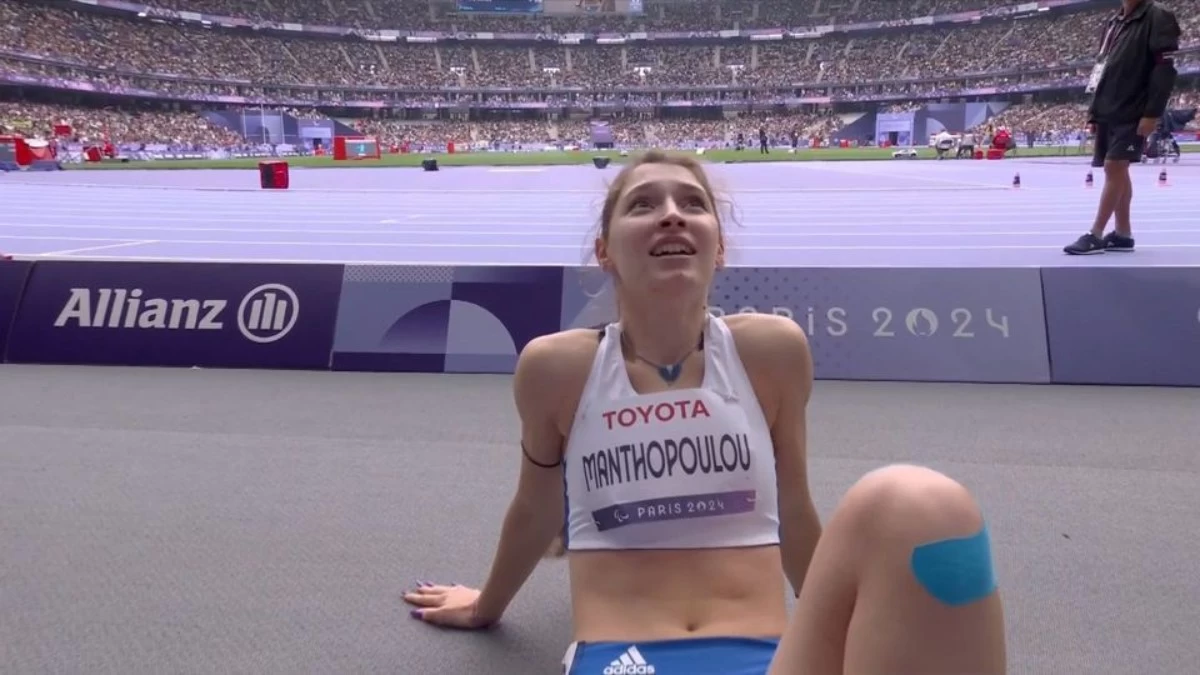 Παραολυμπιακοί Αγώνες: Η κόρη του Αίαντα Μανθόπουλου πέρασε πρώτη στον τελικό των 100 μέτρων
