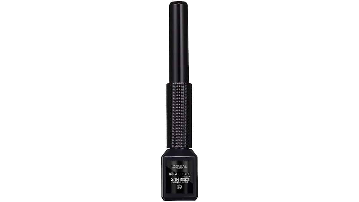 Μαύρο υγρό eyeliner µε vynil τελείωµα, Infaillible Grip, 24H Vinyl Liquid Liner, L’Oreal Paris, €14,48