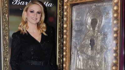 Μάγδα Τσέγκου: Προσκύνησε στη θαυματουργή Παναγία Τσαμπίκα – Για ποιο λόγο είναι γεμάτη τάματα η εικόνα της