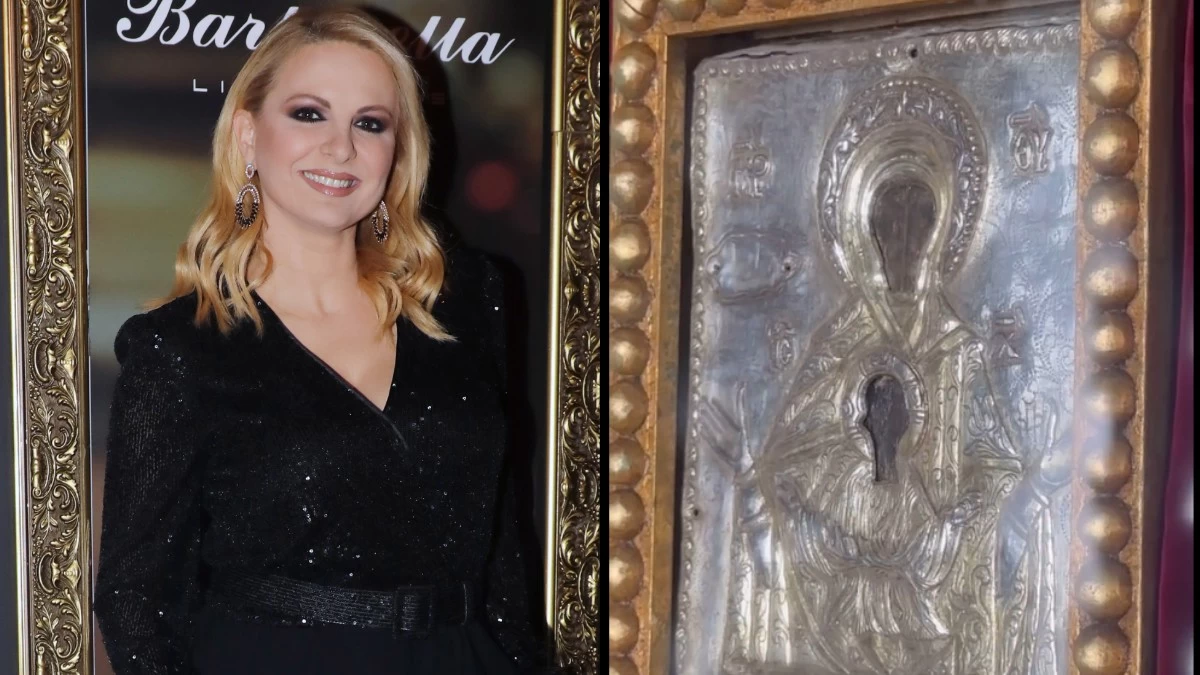 Μάγδα Τσέγκου: Προσκύνησε στη θαυματουργή Παναγία Τσαμπίκα – Για ποιο λόγο είναι γεμάτη τάματα η εικόνα της