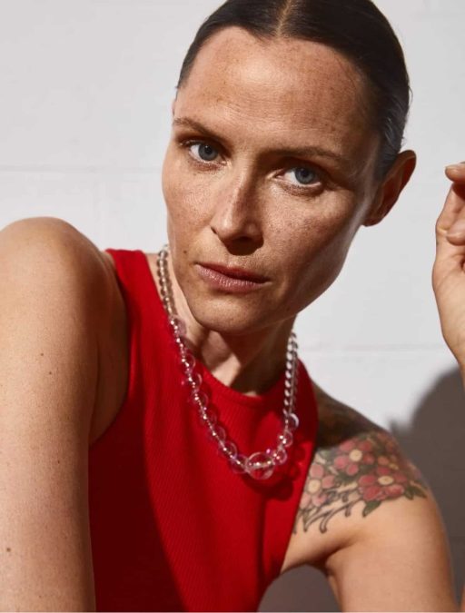 Κολιέ με κρυστάλλινες χάντρες, 19,99 €