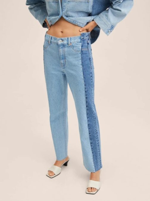 Mango Jean straight color block, 19,99 €, κωδικός: 27024761-VIBEKE-LM