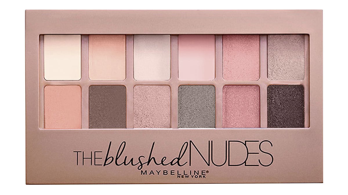 Παλέτα σκιών, The Blushed Nudes Palette, Maybelline New York, €15,50