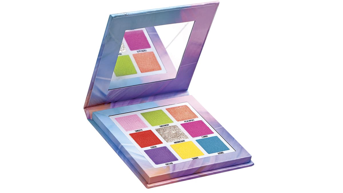 Παλέτα σκιών, Miss Beauty, Colopop Eyeshadow Palette, Golden Rose, €9,90 (londessa.gr)