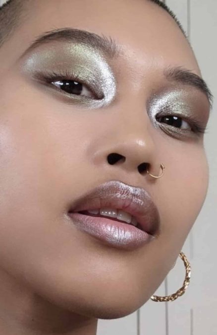 metallic μακιγιαζ