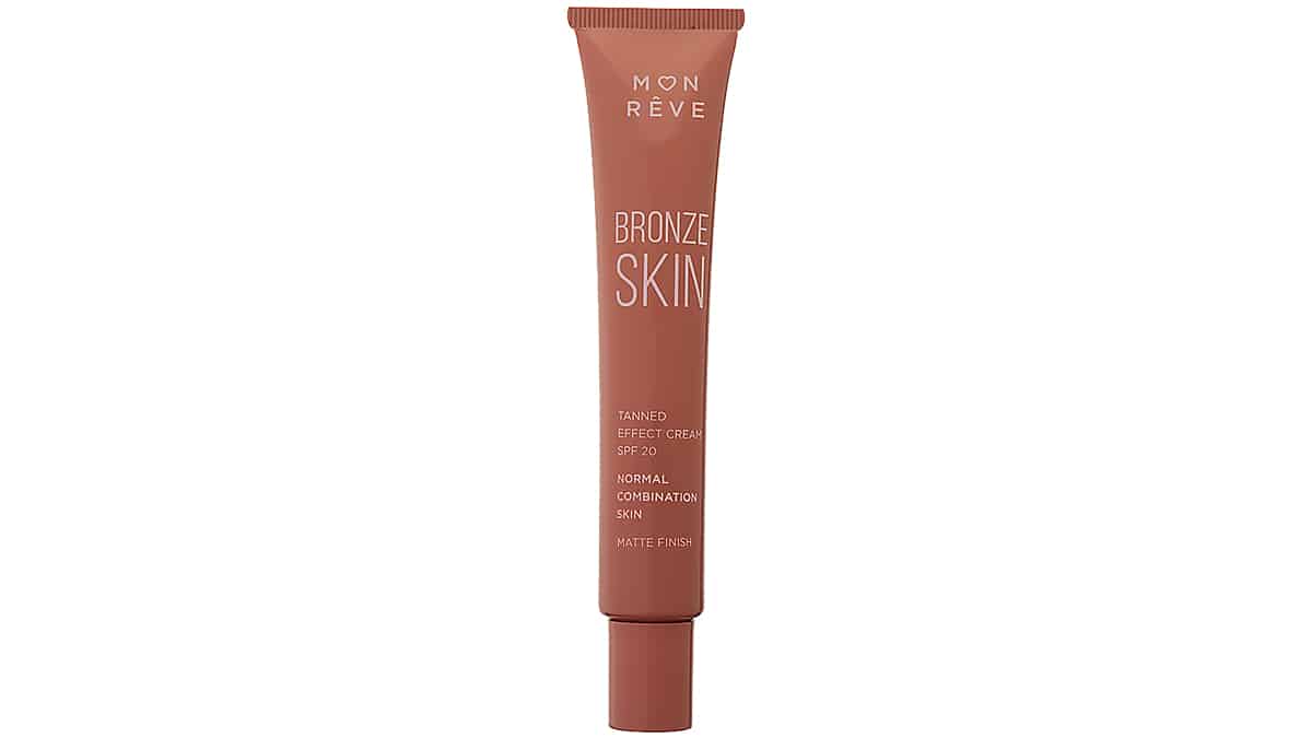 Tanned effect cream για ηλιοκαμένη όψη, Bronze Skin, Normal Combination Skin No 01, Mon Rêve, €8,50