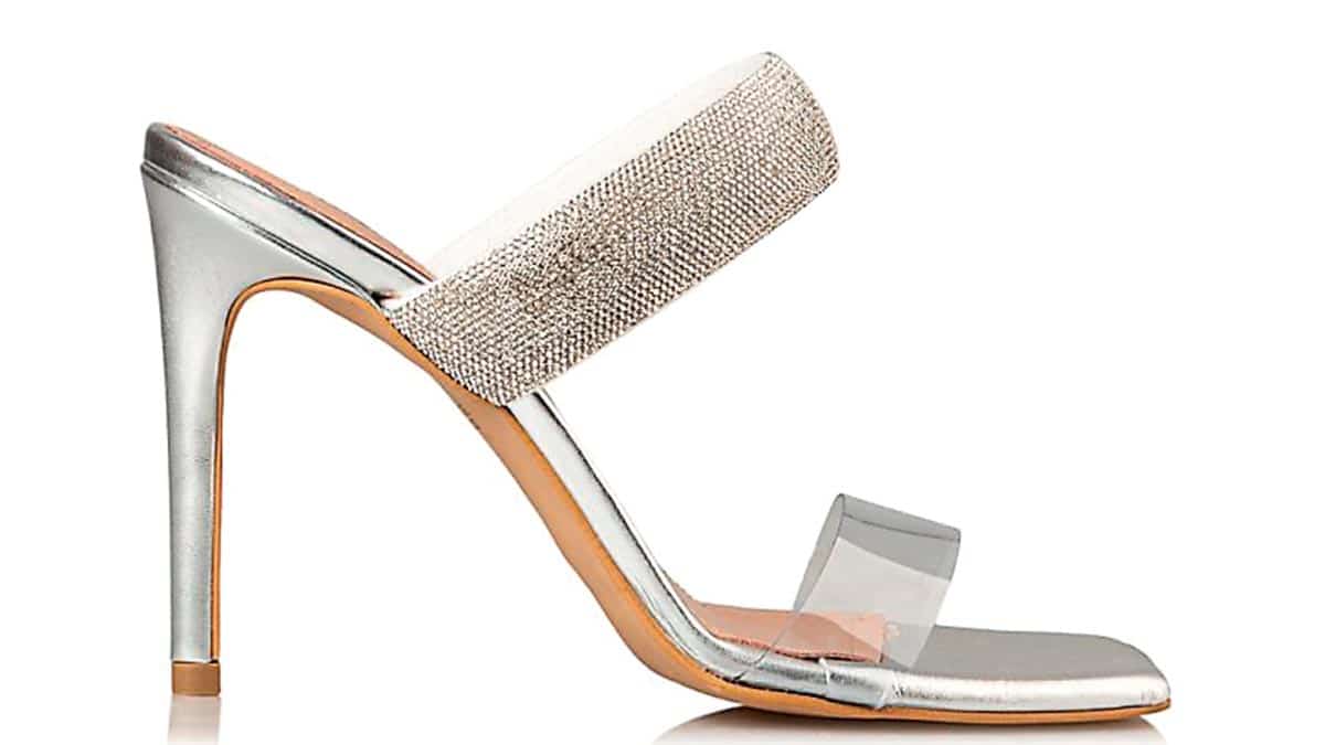 Mules με στρας και διαφάνεια, Envie Shoes (με έκπτωση έως 30%) - www.envieshoes.gr