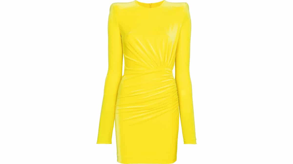 Φόρεμα με σούρες, Alexandre Vauthier, yoox.com