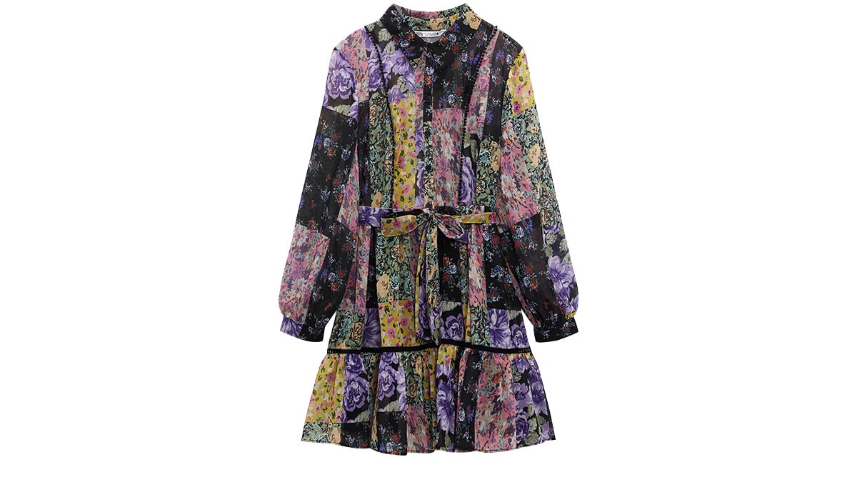Floral φόρεµα, Zara