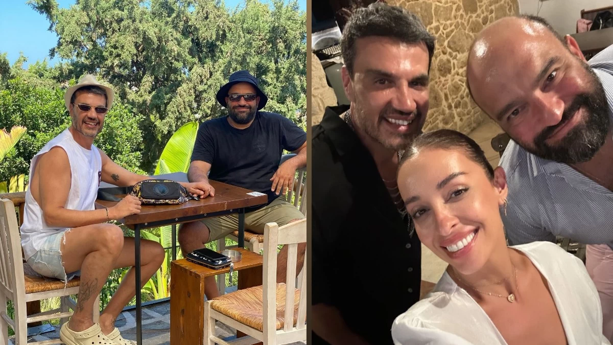 Παντελής Τουτουντζής: Γλεντάει λίγο πριν τον γάμο με τον σύντροφό του, με κουμπάρα την Ελένη Φουρέιρα!