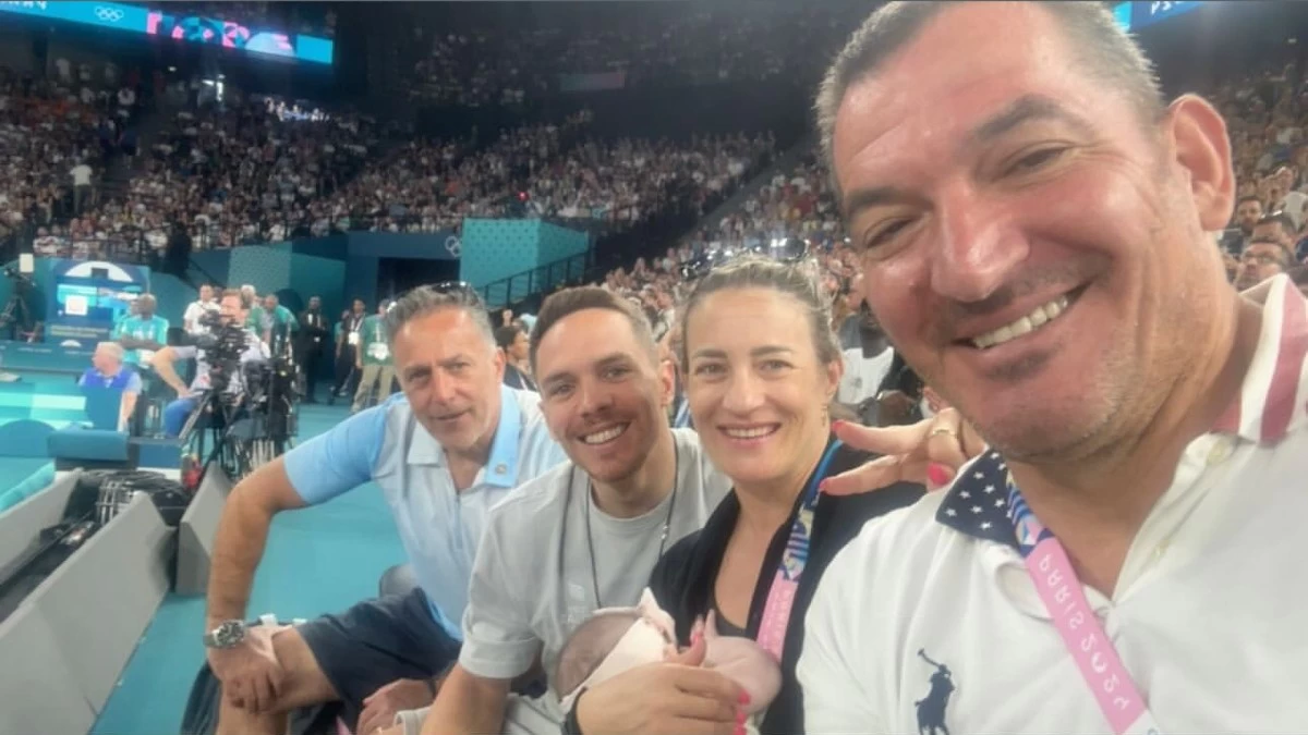 Πύρρος Δήμας - Αφροδίτη Σκαφίδα: Στο Παρίσι για τους Ολυμπιακούς Αγώνες μαζί με την κόρη τους