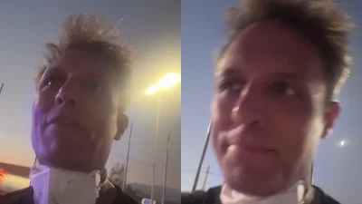 Στο πύρινο μέτωπο στην Αττική ο Σάββας Πούμπουρας: «Είμαι μουδιασμένος μπροστά σε όλο αυτό...»