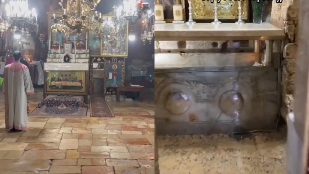 Δεκαπενταύγουστος: Σπάνιο ντοκουμέντο από τον τάφο της Παναγίας με τον φακό του Τάσου Δούση (Βίντεο)