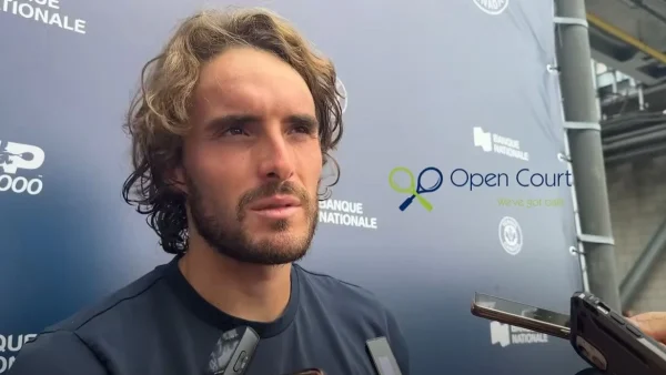 Στέφανος Τσιτσιπάς - Συνεχίζει για τον πατέρα του: «Ο πατέρας μου δεν είναι πολύ ευφυής στο...»