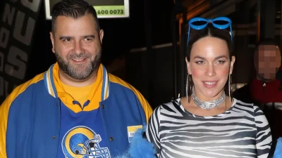 Στιγμές ευτυχίας για την Κατερίνα Στικούδη και τον σύζυγό της, Βαγγέλη Σερίφη