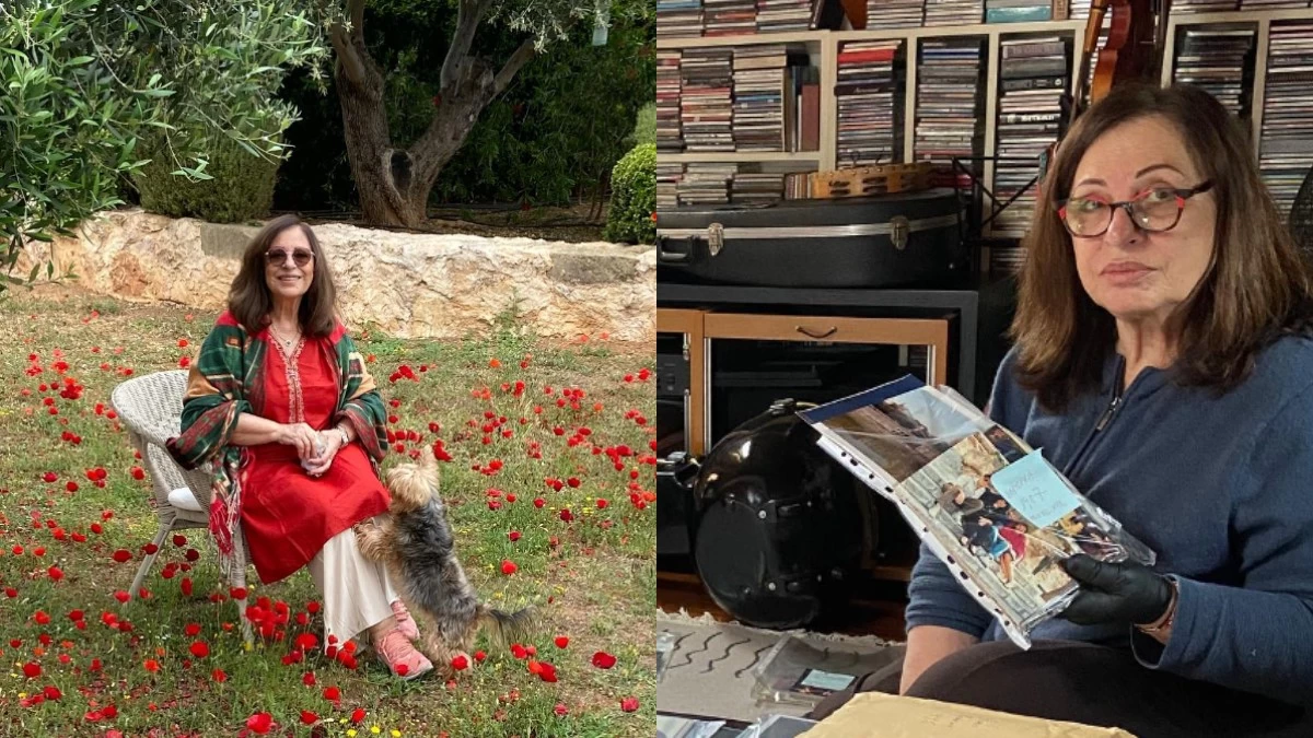 Χάρις Αλεξίου: Με τεράστια αυλή και θέα προς την θάλασσα - Φωτογραφίες από το εξοχικό της στην Πάρο